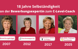 vom Bewerbungsknigge zum C-Level Coach