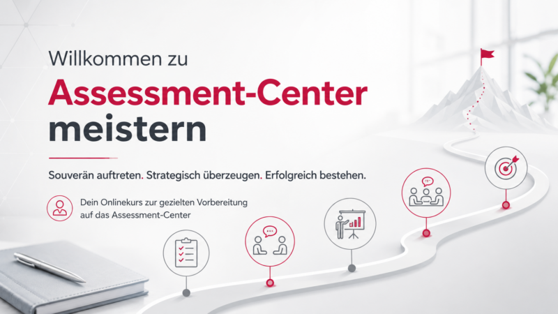 Onlinekurs Assessment-Center meistern
