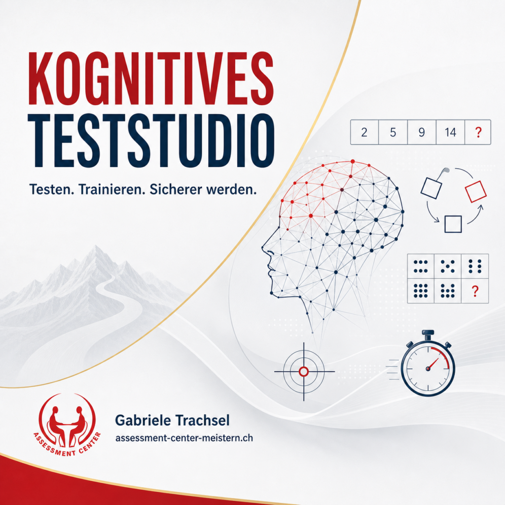Kognitives Teststudio von Assessment-Center-meistern